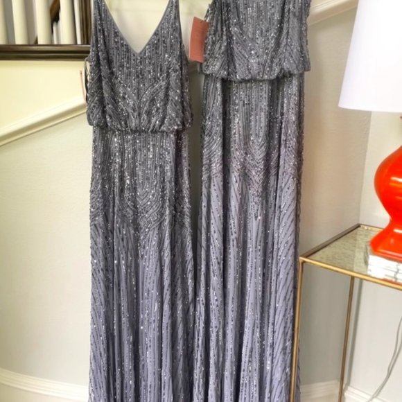 Fidelia Beaded Maxi Dress from BHLDN Anthropologie - Picture 3 of 4